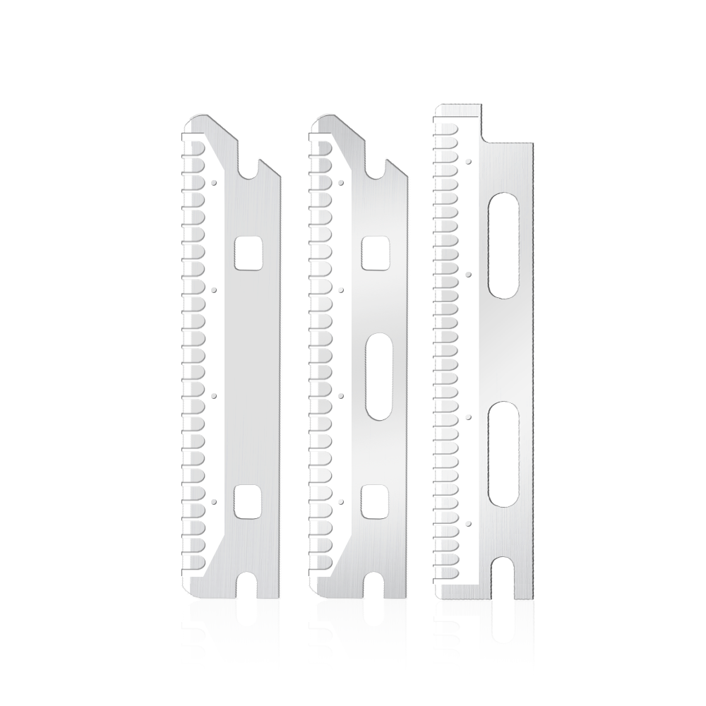 Lames de rasoir à sourcils réutilisables multi-usages en acier inoxydable