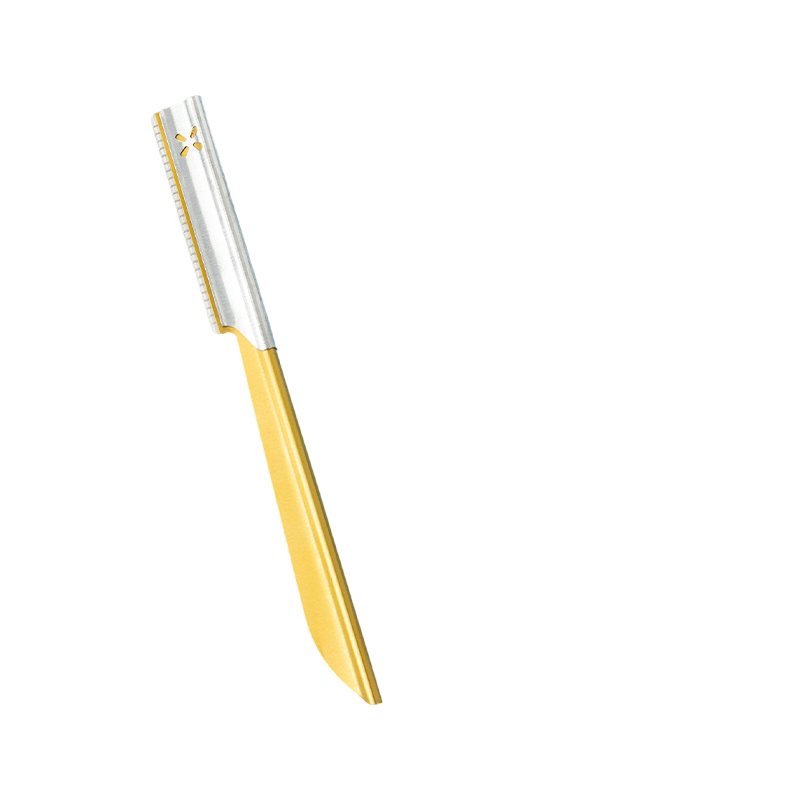 Rasoir pour sourcils et visage avec poignée antidérapante