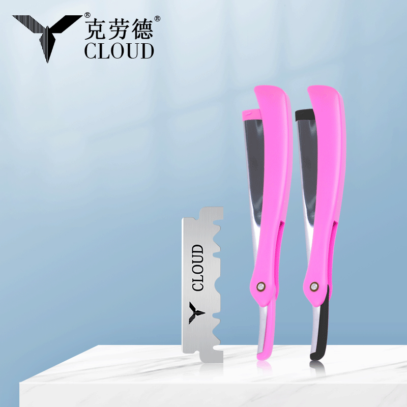 Manche de rasoir en plastique à 74 lames