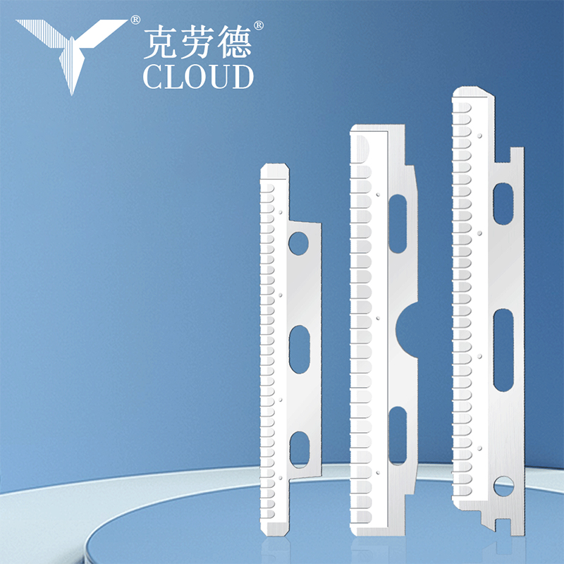 Lames de rasoir pour le visage et les sourcils en acier inoxydable nano-revêtu